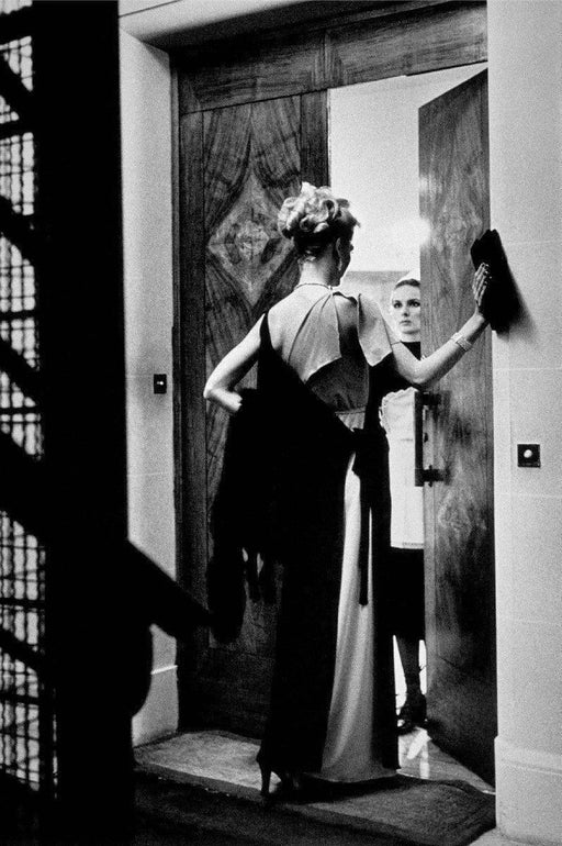 "16th Arrondissement, Paris 1975" 16x20 Vintage Silver Gelatin Print by Helmut Newton