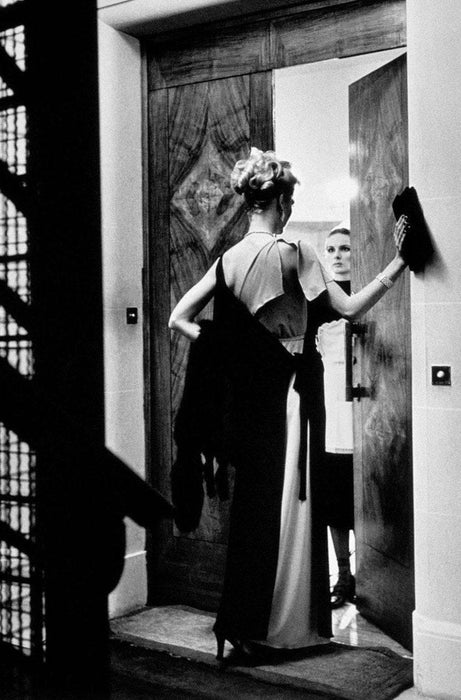 "16th Arrondissement, Paris 1975" 16x20 Vintage Silver Gelatin Print by Helmut Newton