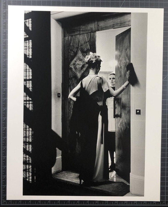 "16th Arrondissement, Paris 1975" 16x20 Vintage Silver Gelatin Print by Helmut Newton