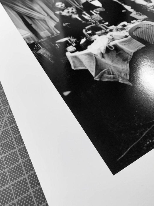 "After Dinner Paris" 16x20 Vintage Silver Gelatin Print by Helmut Newton-16x20 Vintage Silver Gelatin Print-Helmut Newton-Global Images Helmut Newton Photography