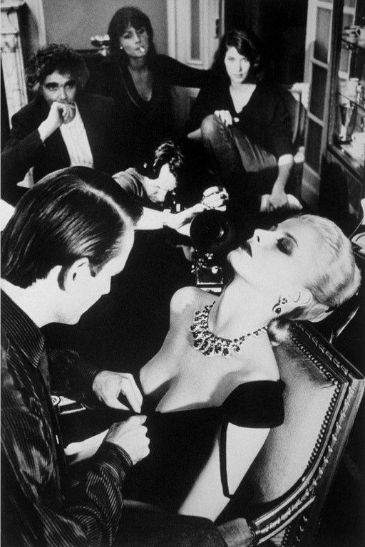 "Bulgari Fitting, Paris 1980" 20x24 Vintage Silver Gelatin Print by Helmut Newton Photography