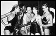 "Jerry Hall Spitting, 1978" 16x20 Vintage Silver Gelatin Print by Helmut Newton