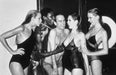 "Jerry Hall Spitting, 1978" 16x20 Vintage Silver Gelatin Print by Helmut Newton