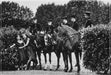 "Le Cadre Noir De Saumur, Le Cadre Noir, 1985" 16x20 Vintage Silver Gelatin Print by Helmut Newton