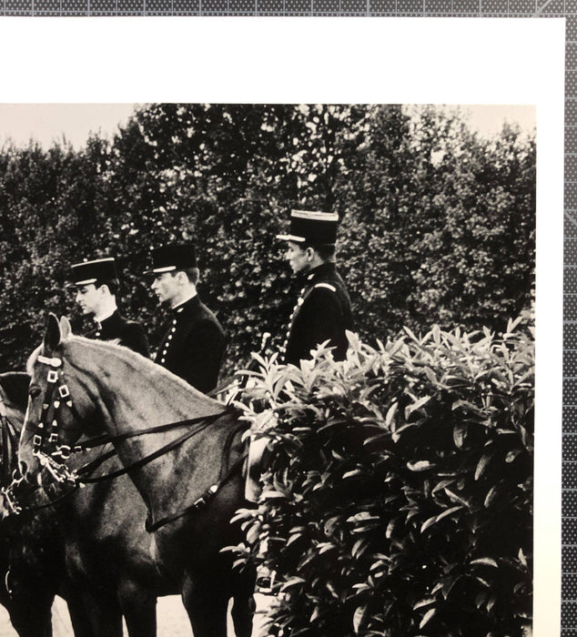 "Le Cadre Noir De Saumur, France 1980" 16x20 Vintage Silver Gelatin Print by Helmut Newton Photography