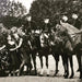 "Le Cadre Noir De Saumur, Le Cadre Noir, 1985" 16x20 Vintage Silver Gelatin Print by Helmut Newton