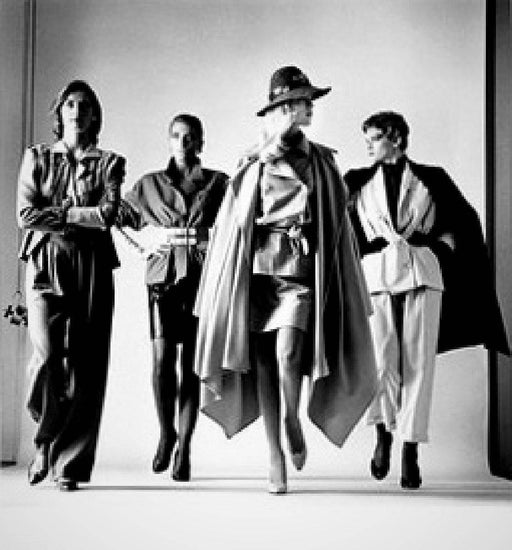 Sie Kommen, Paris, 1981 (Dressed) 20x24 Vintage Silver Gelatin by Helmut Newton Photography