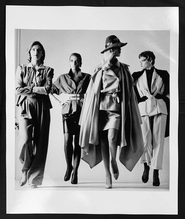 Sie Kommen, Paris, 1981 (Dressed) 20x24 Vintage Silver Gelatin by Helmut Newton Photography