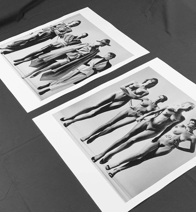 Sie Kommen, Paris, 1981 (Dressed) 20x24 Vintage Silver Gelatin by Helmut Newton Photography