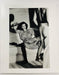 "Woman Examining Man, St. Tropez 1975" 20x24 Vintage Silver Gelatin Print by Helmut Newton Photography