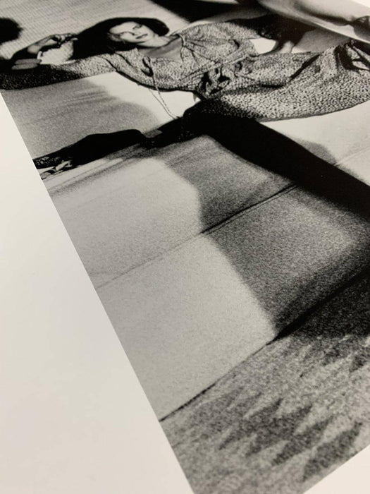 "Woman Examining Man, St. Tropez 1975" 20x24 Vintage Silver Gelatin Print by Helmut Newton Photography