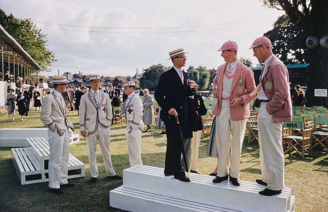 "Henley Regatta" by Slim Aarons 30x40 Unframed Getty Images C-Print Slim Aarons - Global Images USA