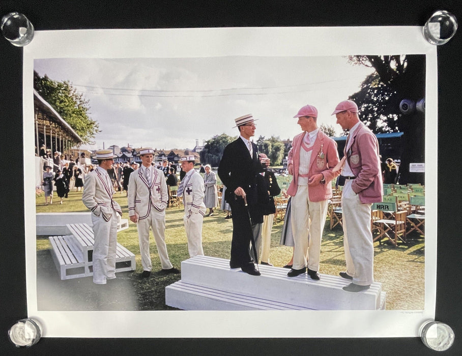 "Henley Regatta" by Slim Aarons 30x40 Unframed Getty Images C-Print Slim Aarons - Global Images USA
