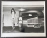 "Hollywood Cadillac, Los Angeles 1976" 20x24 Vintage Silver Gelatin Print by Helmut Newton Photography-20x24 Vintage Silver Gelatin-Helmut Newton-Global Images Helmut Newton Photography