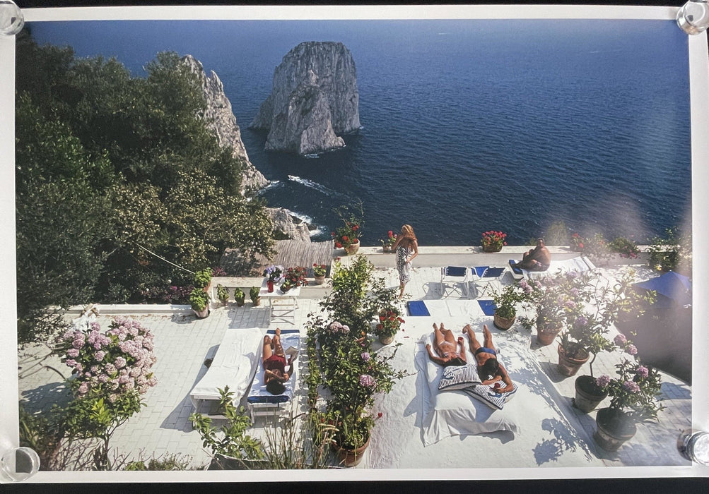 "Il Canile" by Slim Aarons 40x60 Unframed Getty Images C-print Slim Aarons - Global Images USA