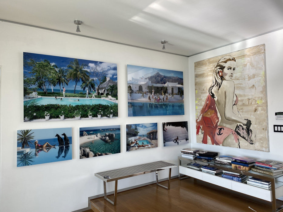 "Leonard Dalsemer" 40x60 Perspex Acrylic Getty Images Collection by Slim Aarons Photography.