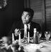 Muhammad Ali Eating Dinner - Getty Images
