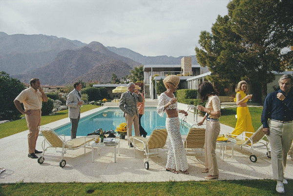 Poolside Socialites C-print by Slim Aarons (Getty Images Archive)*