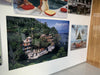 "Portofino" 40x60 Perspex Acrylic Getty Images Collection by Slim Aarons Photography - Slim Aarons