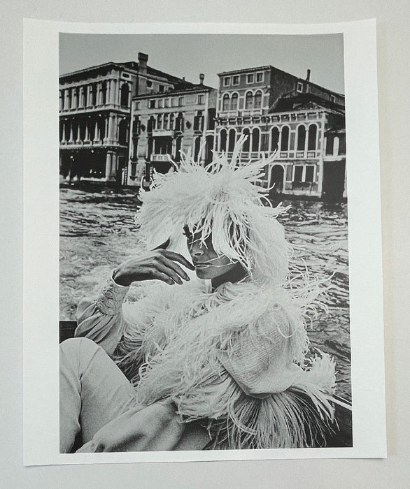 "Woman In Venice, Venice 1966" 16x20 Vintage Silver Gelatin by Helmut Newton Photography - Helmut Newton